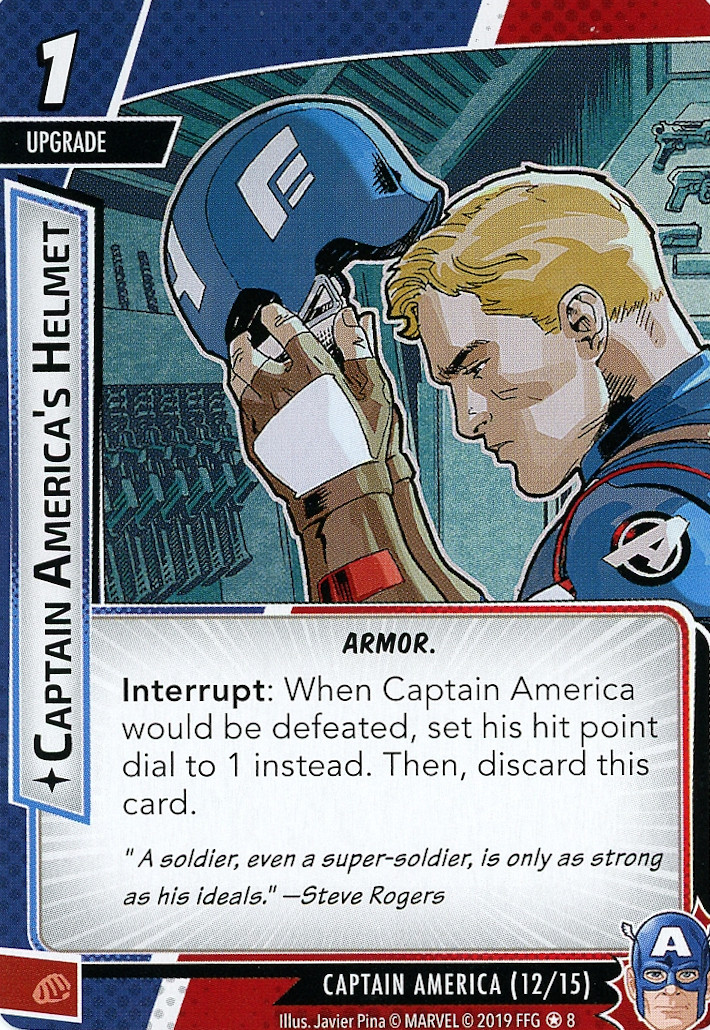 Captain America's Helmet