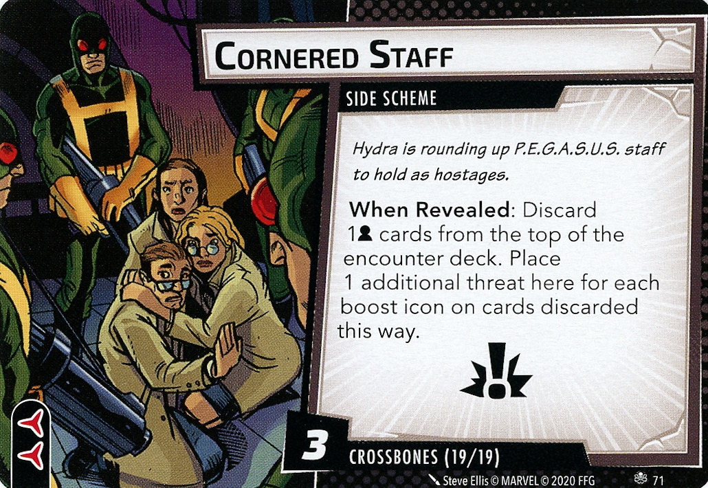 Cornered Staff