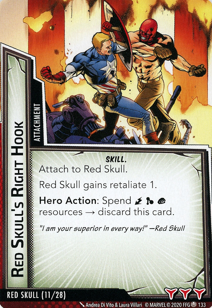 Red Skull's Right Hook