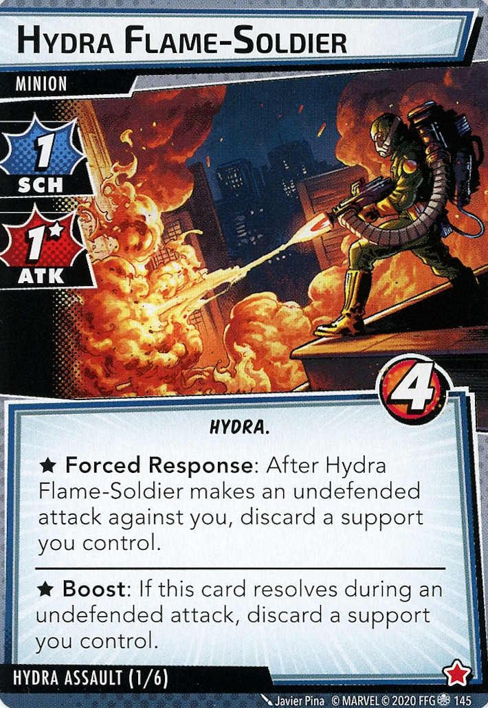 Hydra Flame-Soldier