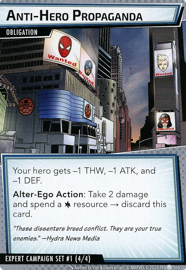 Anti-Hero Propaganda