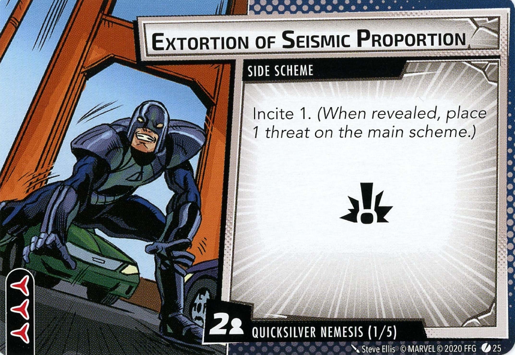 Extortion of Seismic Proportion