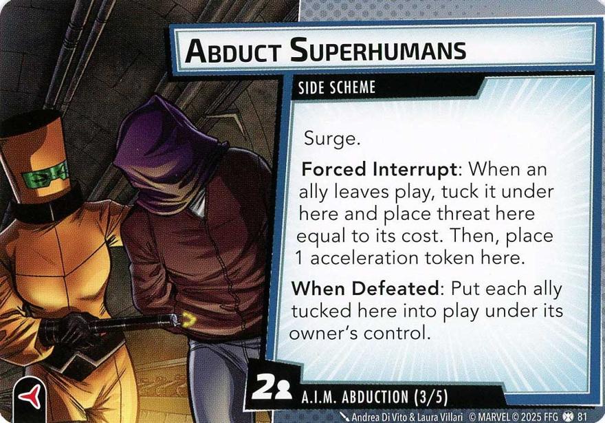 Abduct Superhumans