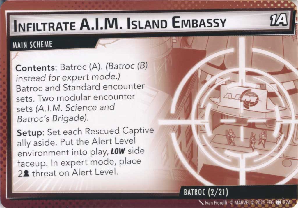 Infiltrate A.I.M. Island Embassy