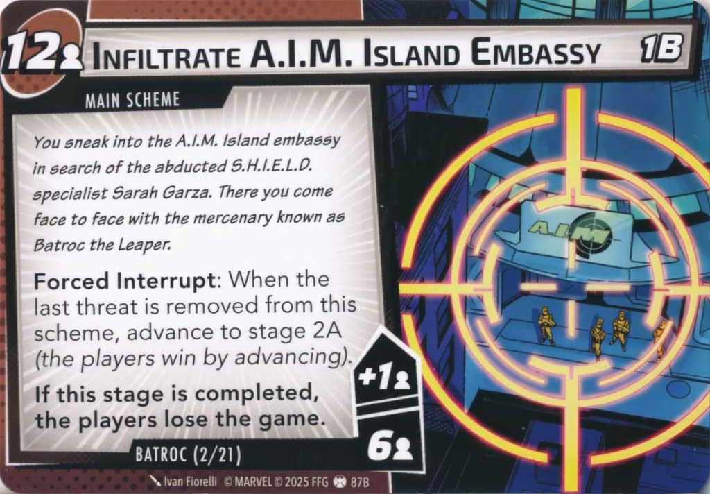 Infiltrate A.I.M. Island Embassy