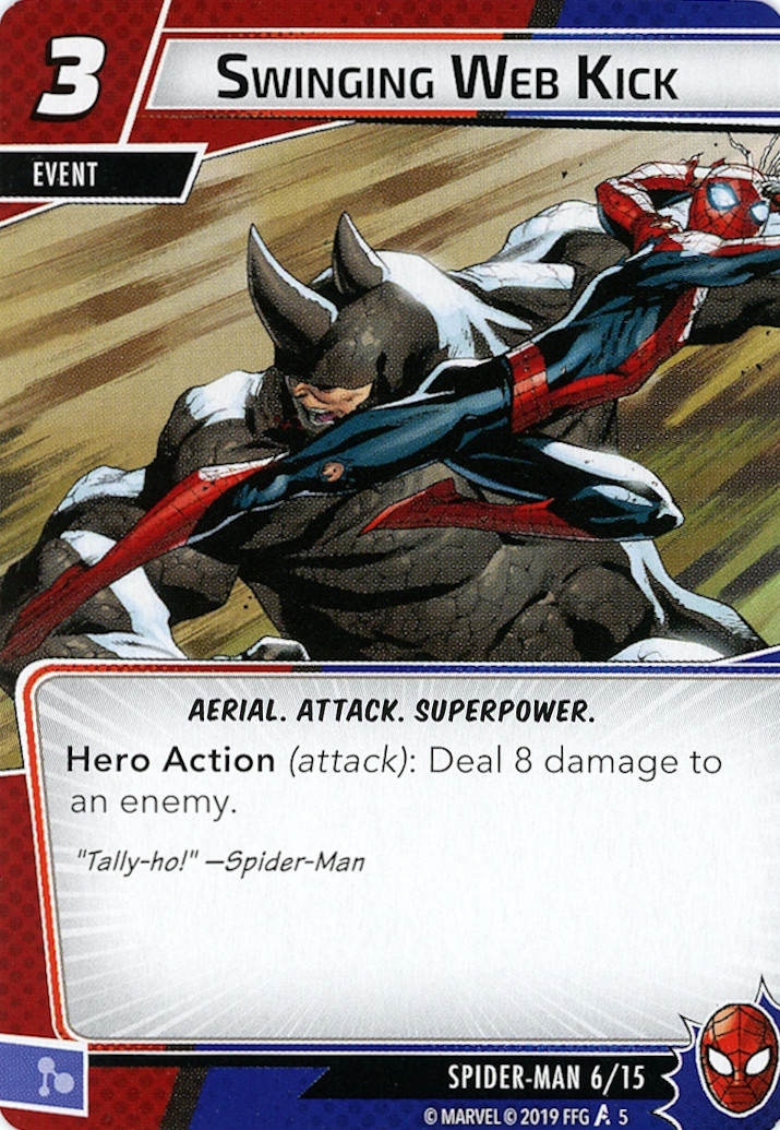 Swinging Web Kick
