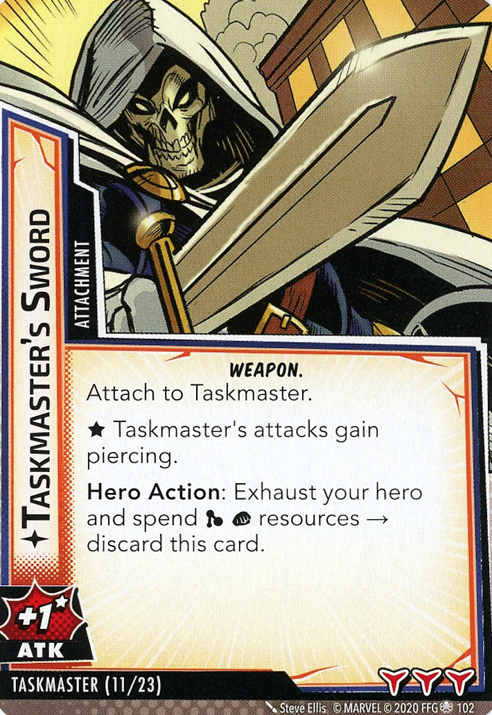 Taskmaster's Sword