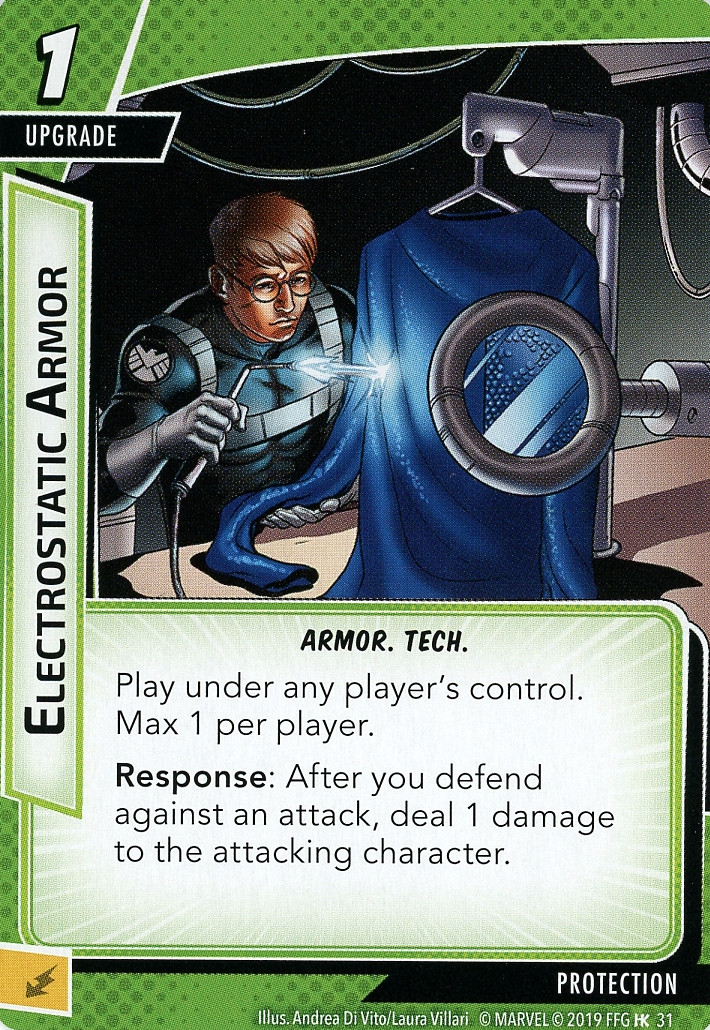 Electrostatic Armor