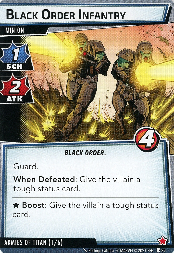 Black Order Infantry