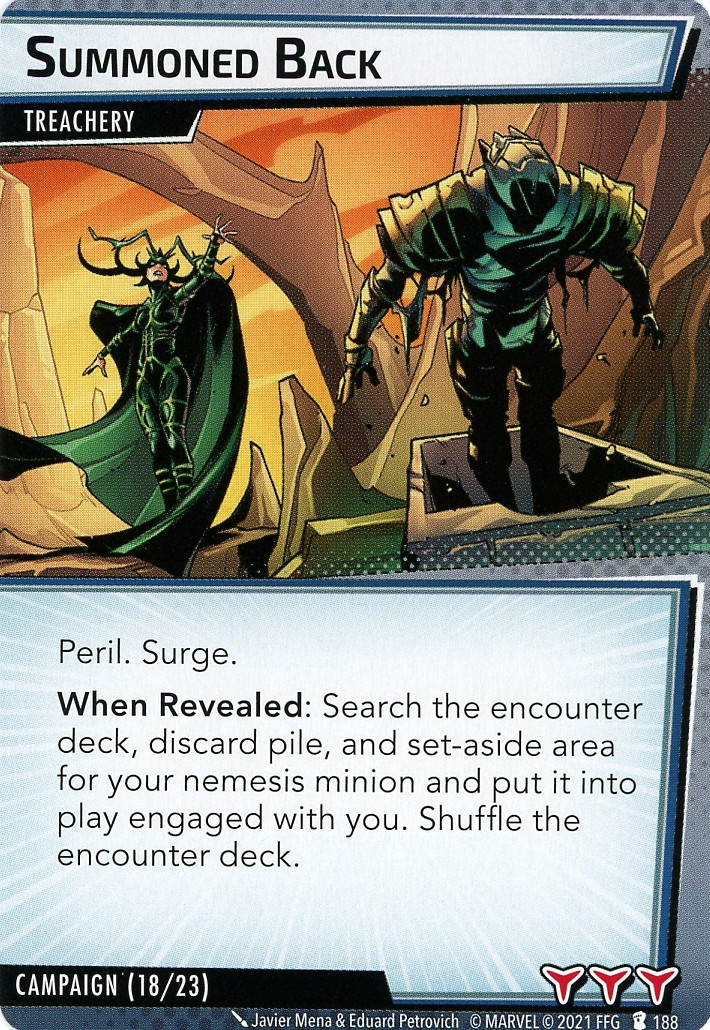 Summoned Back