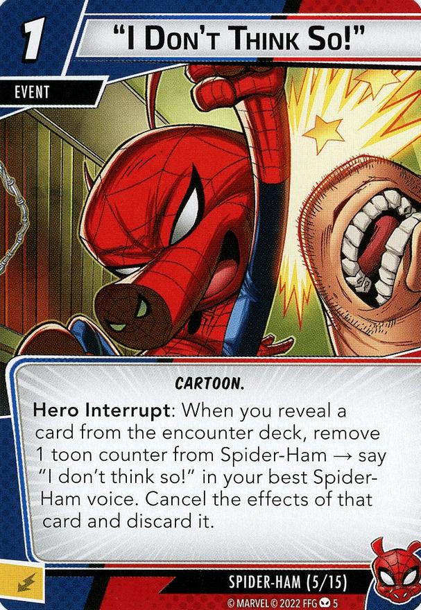 "I Don't Think So!"
