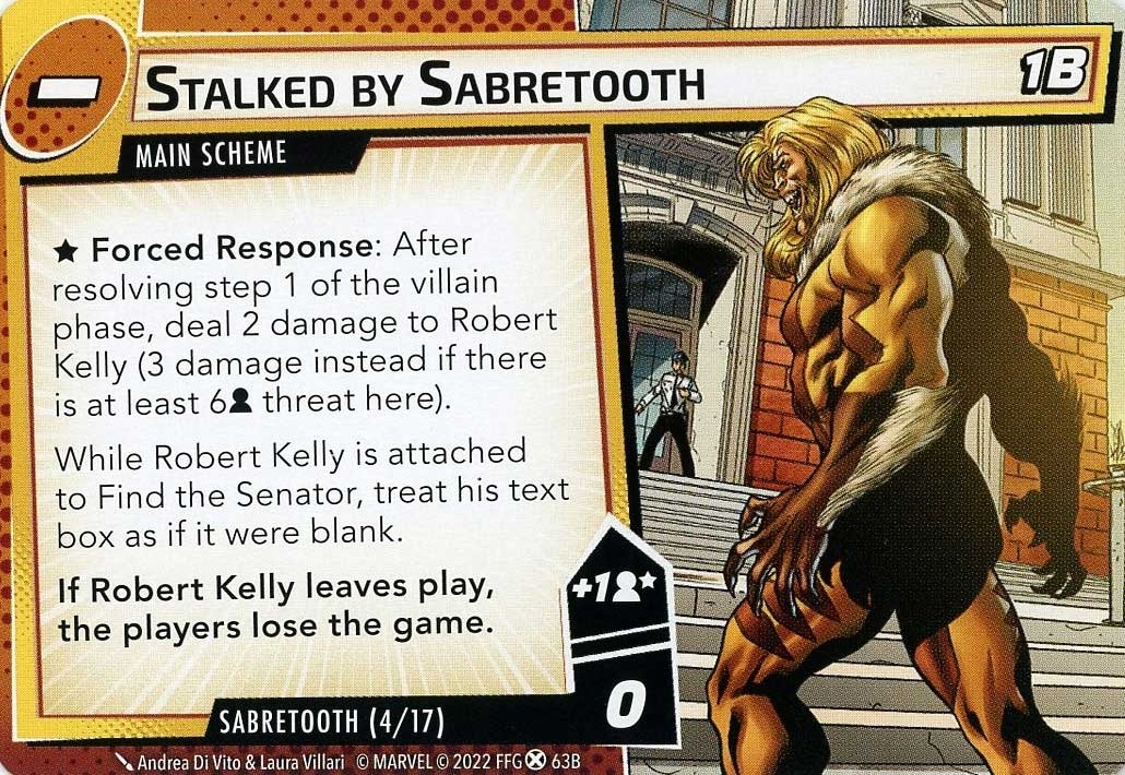 Stalked by Sabretooth