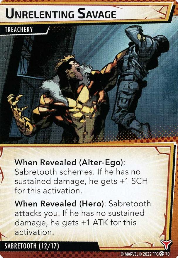 Unrelenting Savage