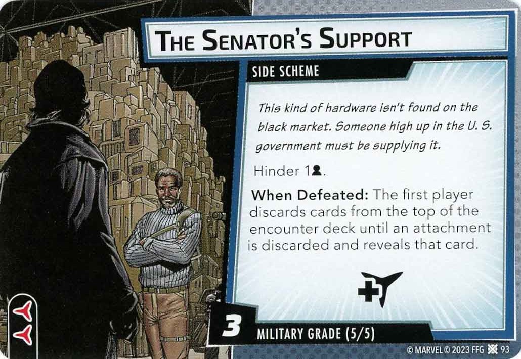 The Senator's Support