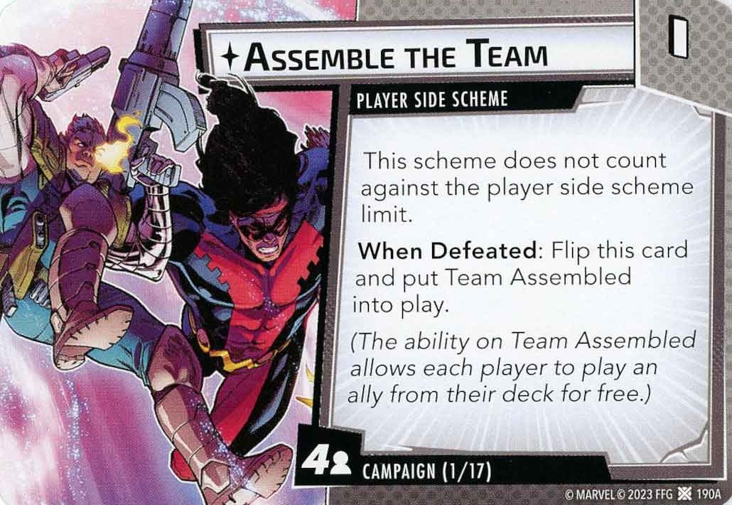 Assemble the Team