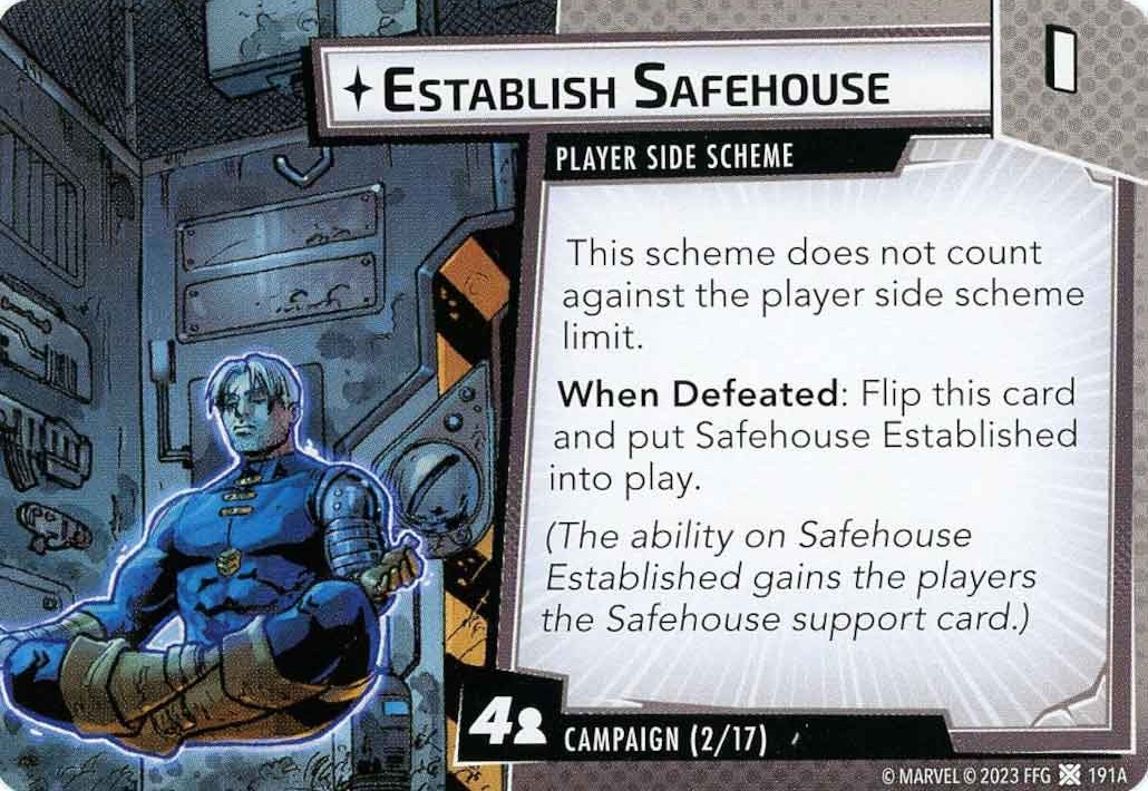 Establish Safehouse