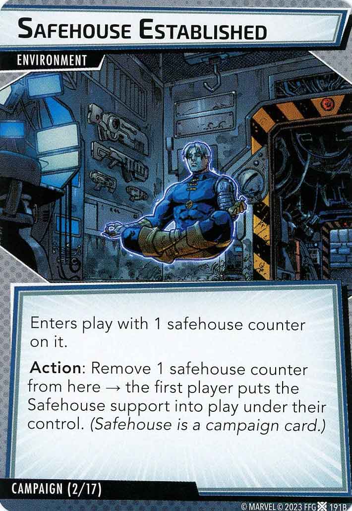 Safehouse Established