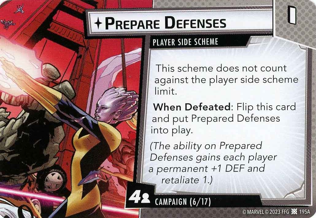 Prepare Defenses