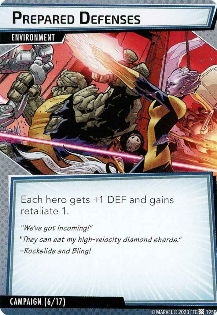 Prepared Defenses