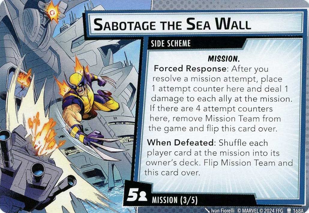 Sabotage the Sea Wall