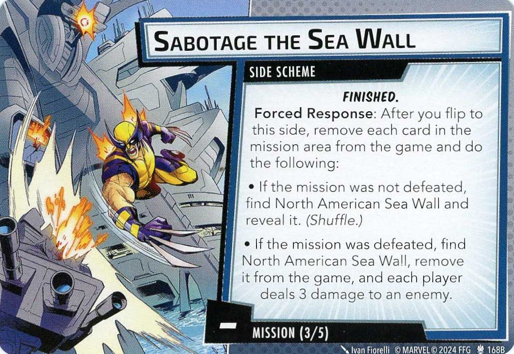 Sabotage the Sea Wall