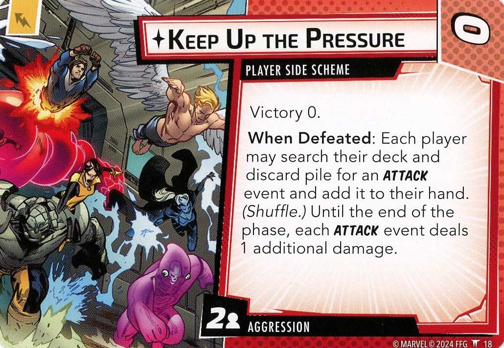 Keep Up the Pressure
