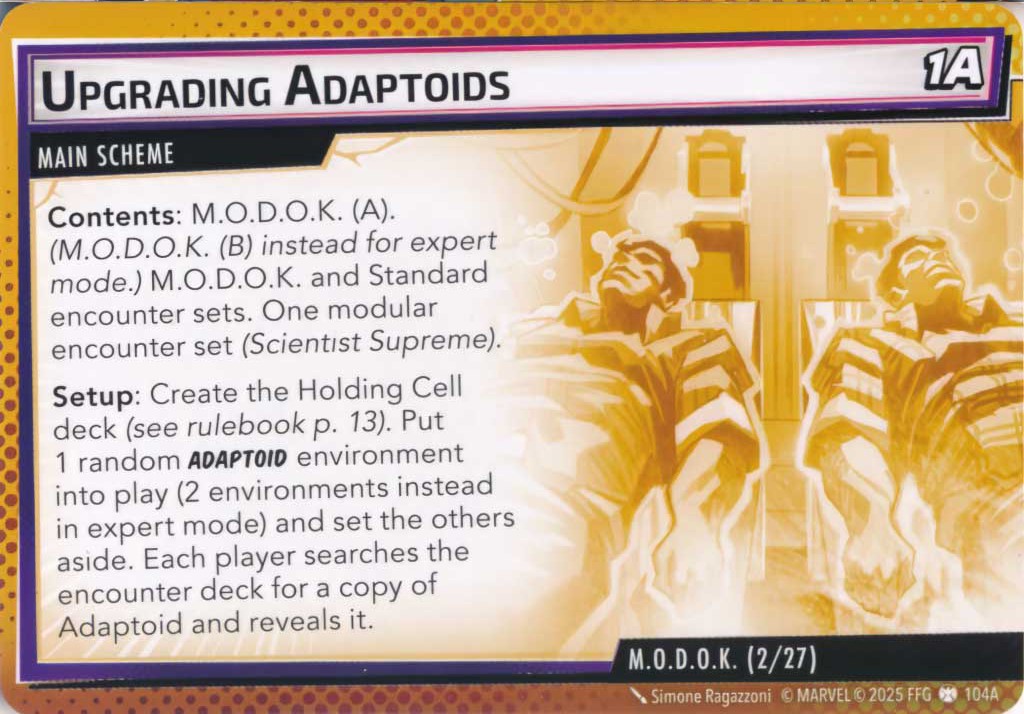 Upgrading Adaptoids