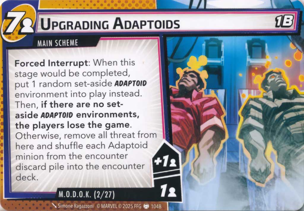 Upgrading Adaptoids