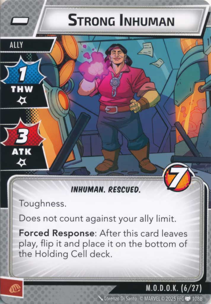 Strong Inhuman