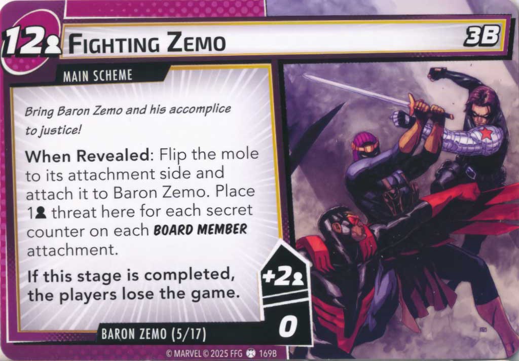Fighting Zemo