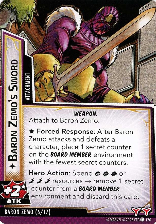 Baron Zemo's Sword