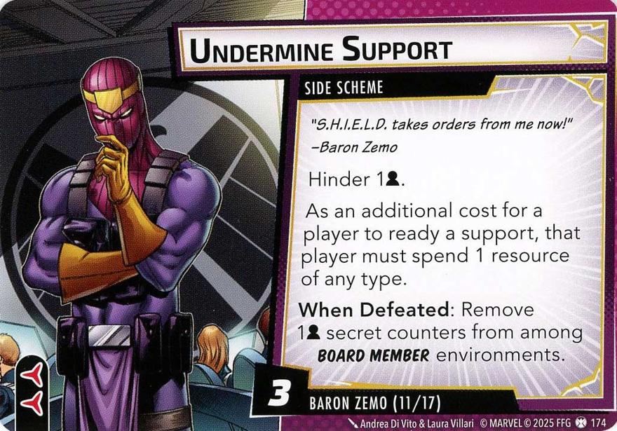 Undermine Support