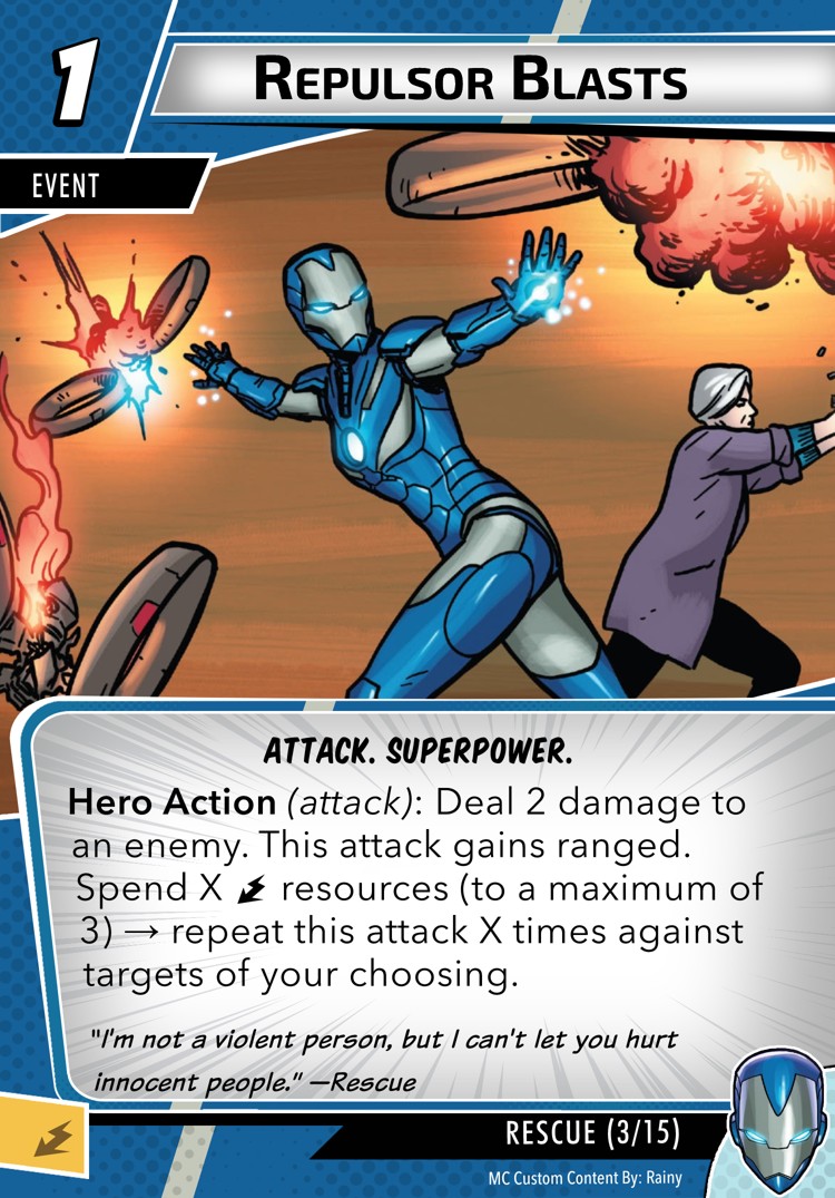 Repulsor Blasts
