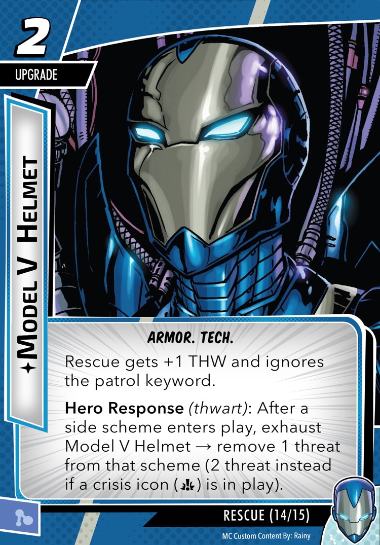 Model V  Helmet