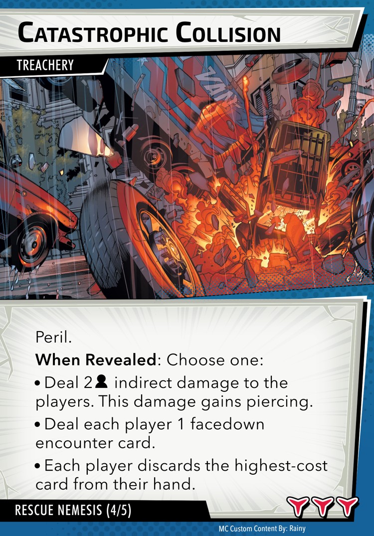 Catastrophic Collision